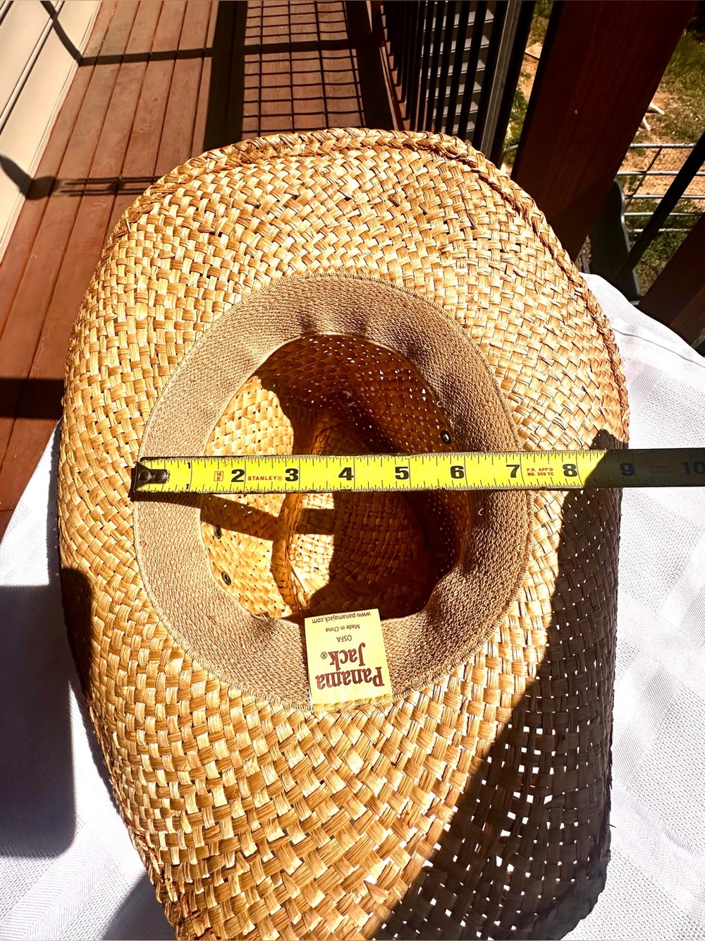 Panama Jack Coastal Cowgirl Bohemian 100% Straw Hat w/Decorative Cowrie Shells - Picture 11 of 11